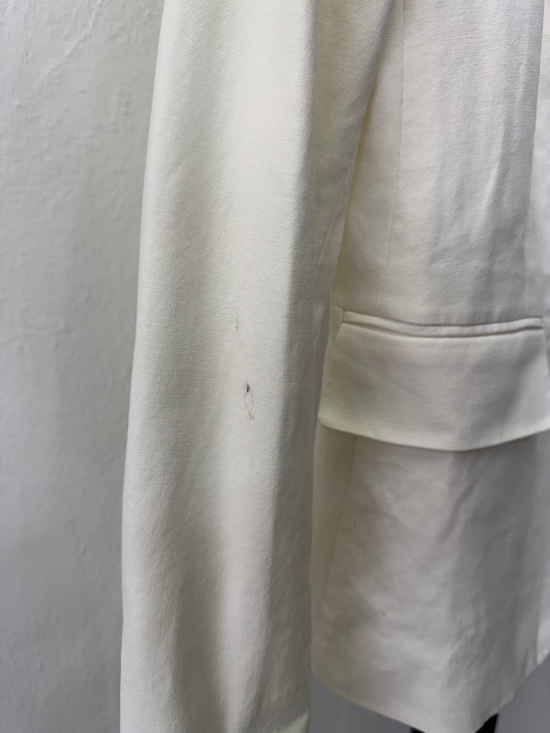 정품) 띠어리 여성 화이트 블레이저 자켓 4(55) 상품이미지4