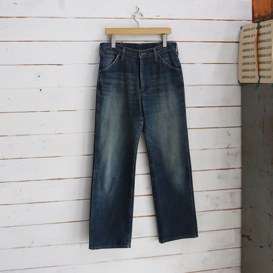 (착용컷) 90's Wrangler 데님 팬츠 (남성용 30~31) 상품이미지1
