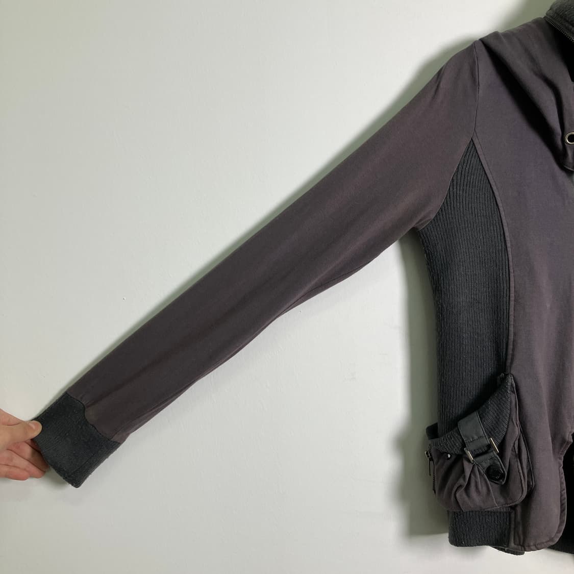 Heaven and Earth 레이어드 후드 자켓 M 상품이미지8