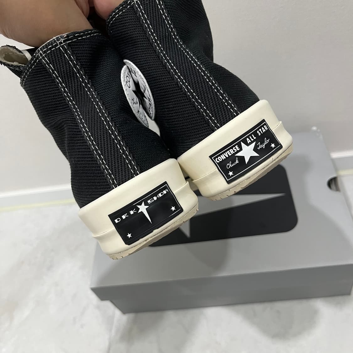 릭오웬스 다크쉐도우 x 컨버스 터보다크 척70 (릭컨) 상품이미지6