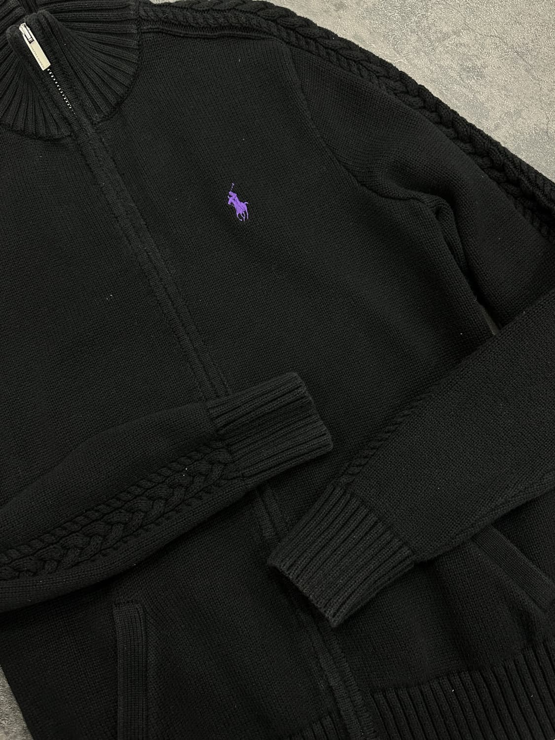 랄프 로렌 니트 집업 상품이미지2