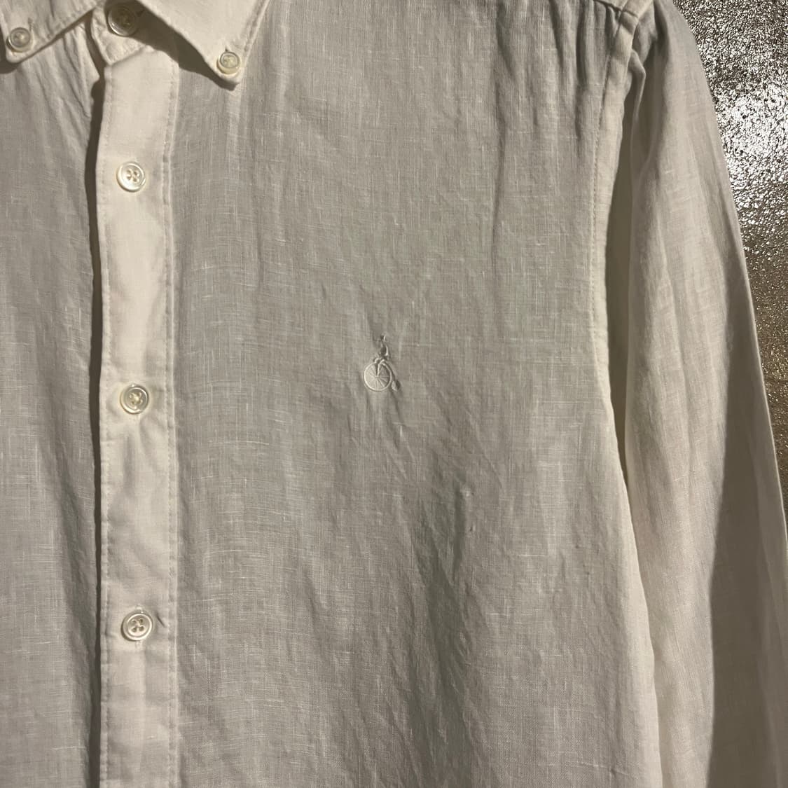 빈폴 린넨 화이트 셔츠 상품이미지2