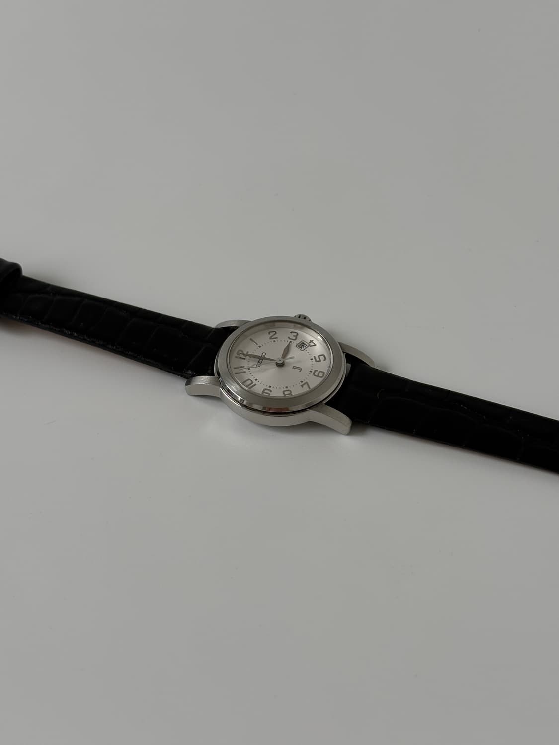 1990s Arabic Index Silver Ladies Quartz 상품이미지6