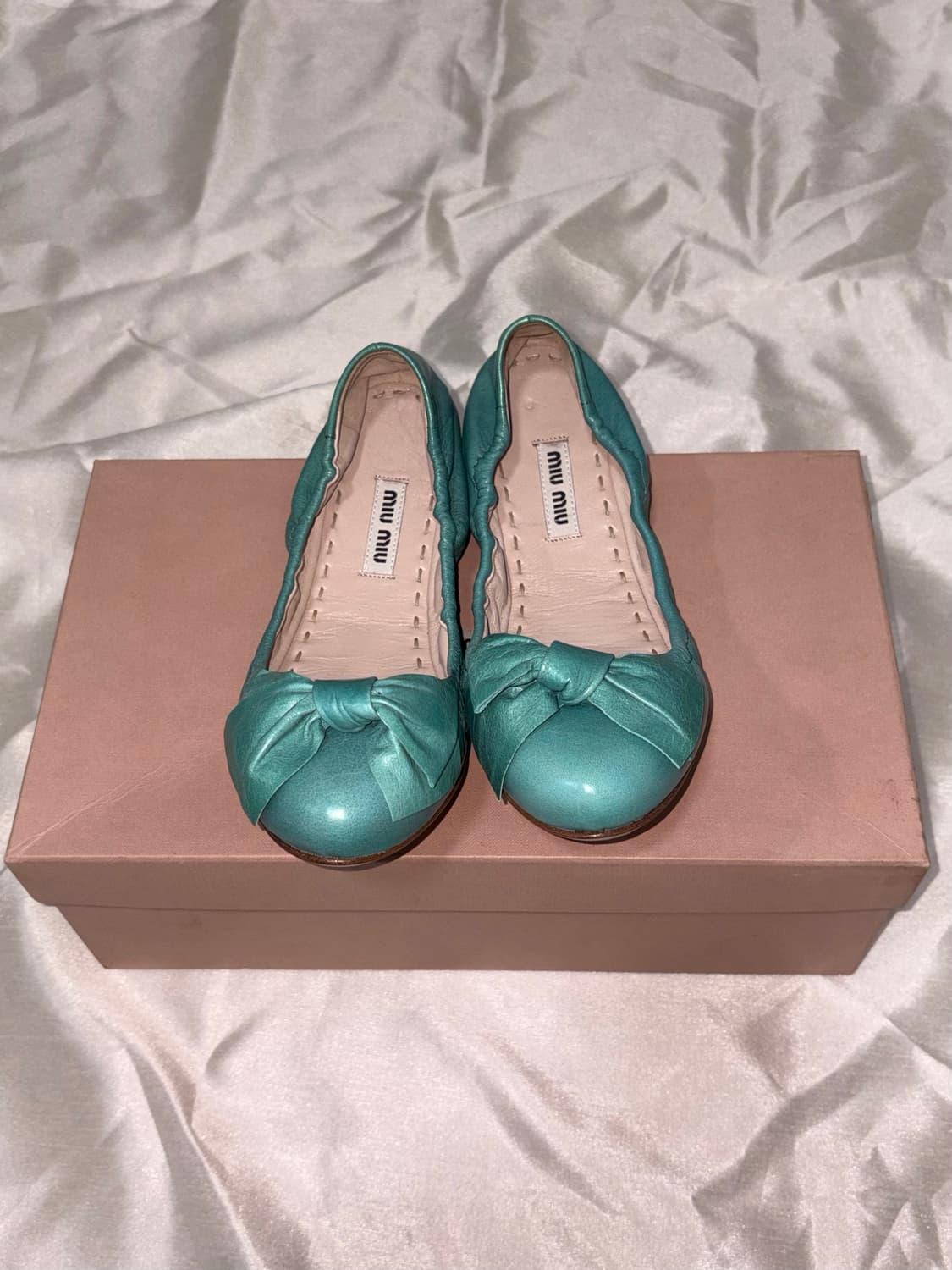 Miu miu mint flats 상품이미지3