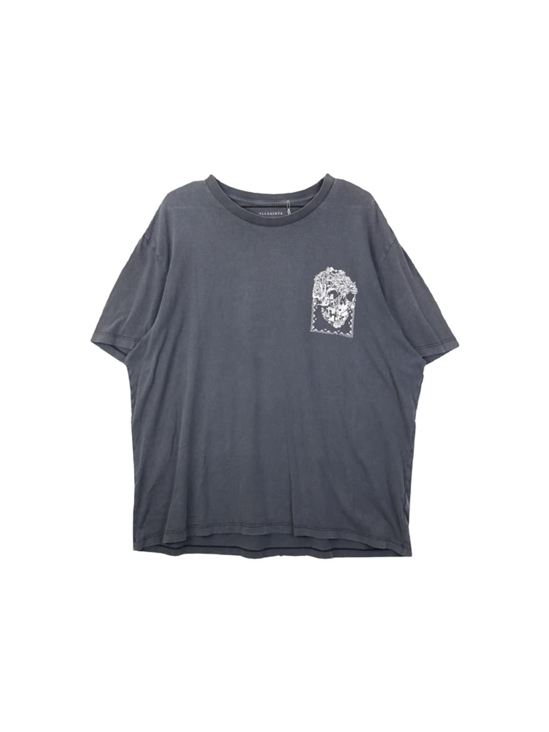 ALLSAINTS  스컬 차콜 반팔 상품이미지4