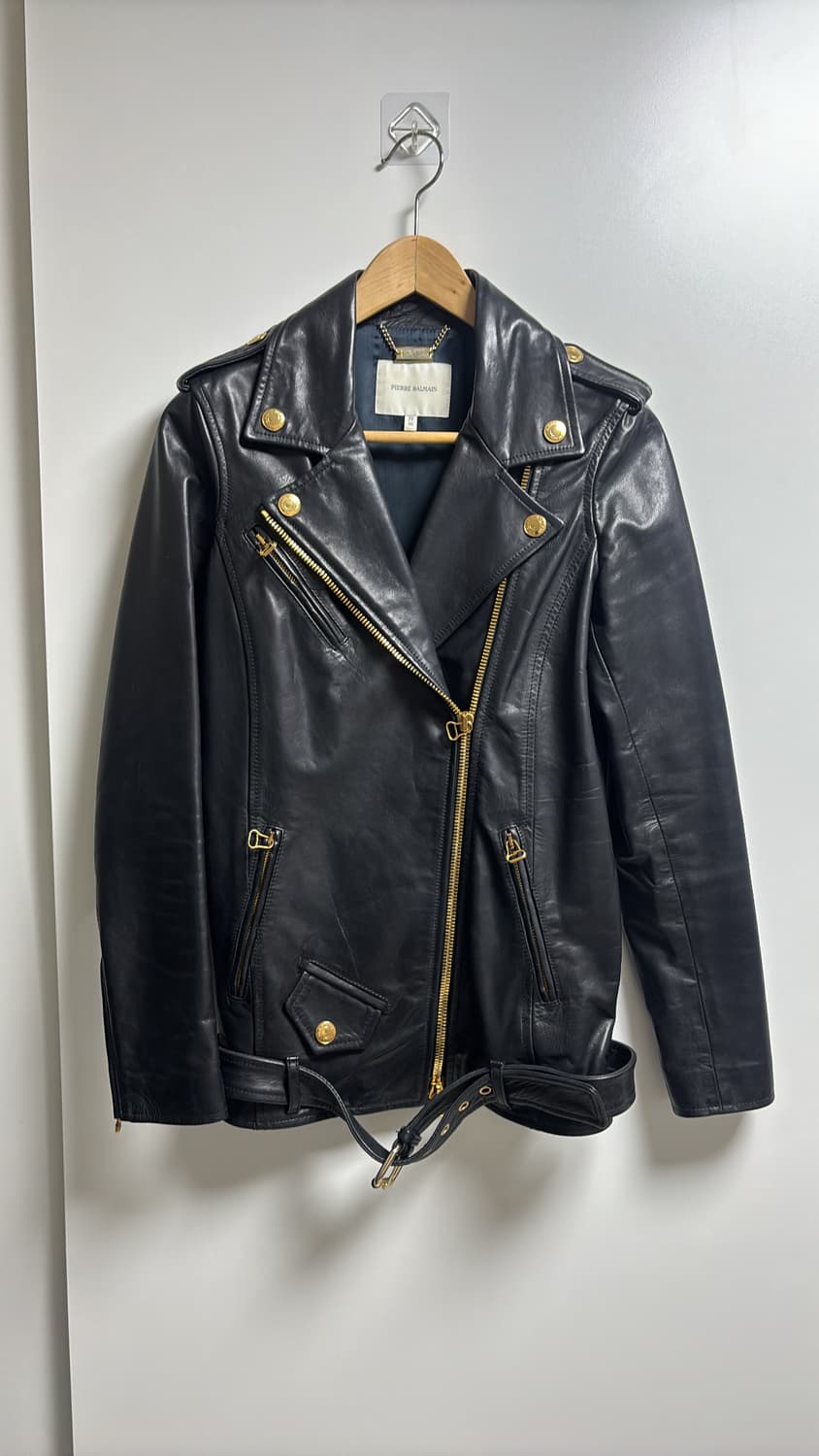 피에르 발망 금장 라이더자켓 36 사이즈 상품이미지1