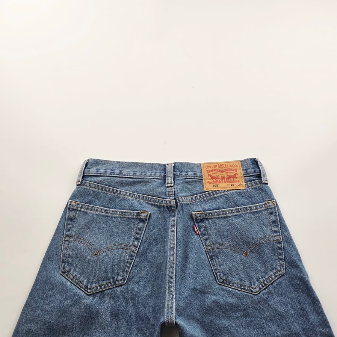 리바이스 505 청바지 슬림 일자 데님 사이즈29 R5486 상품이미지2