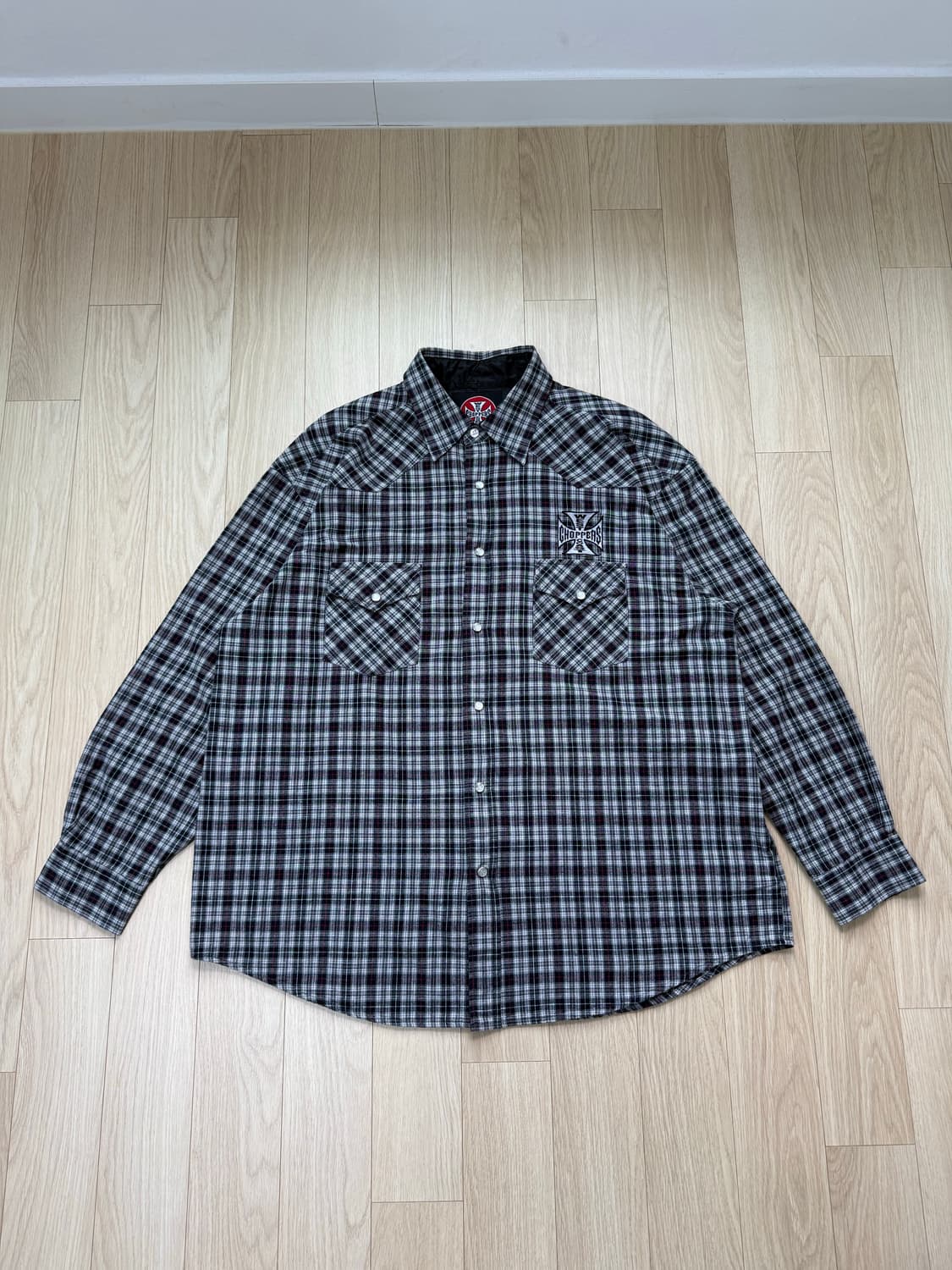 웨스트코스트차퍼 2000‘s 아이언크로스 웨스턴 셔츠 상품이미지1