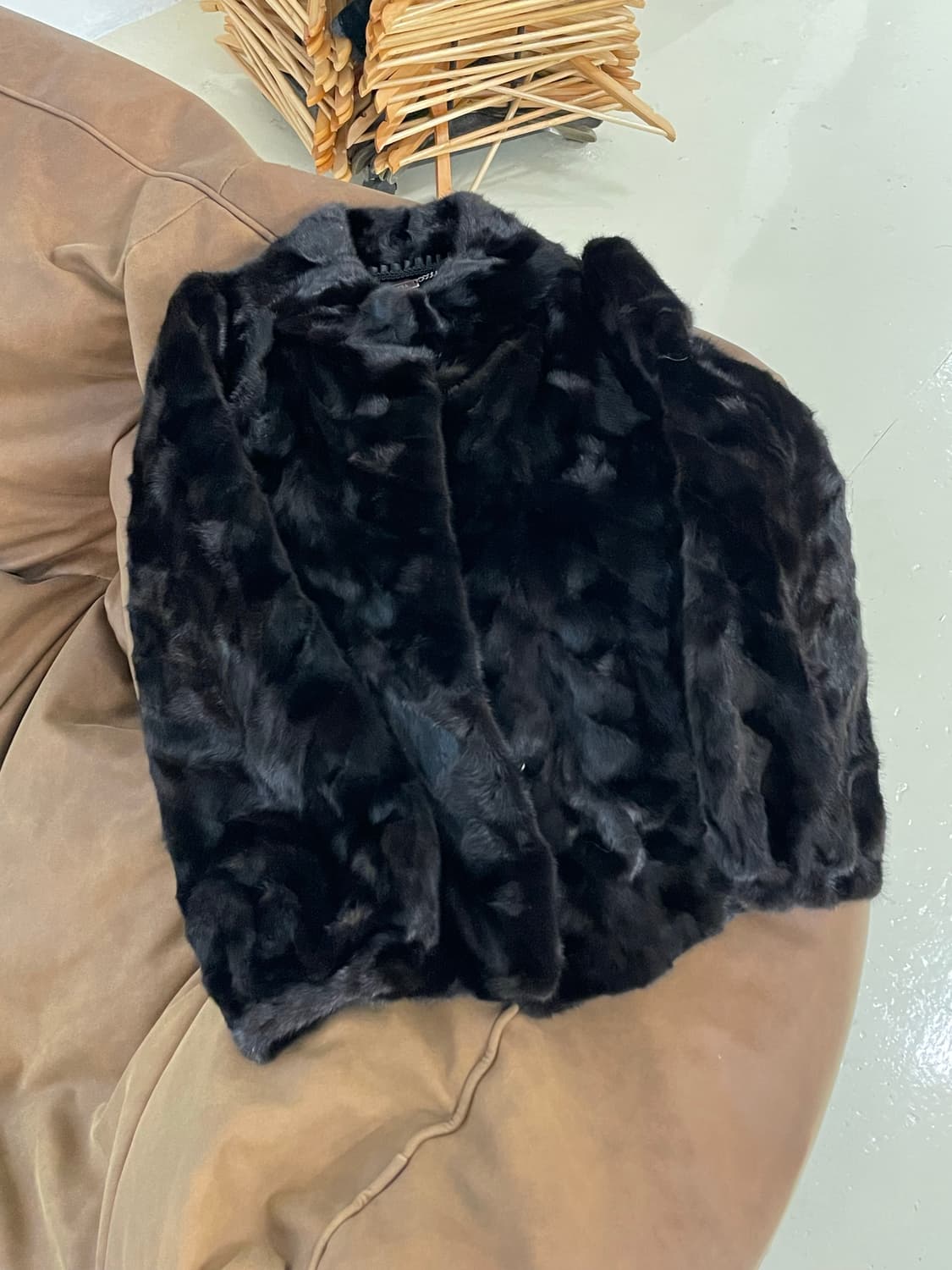 Valencia 밍크 레더벨트 자켓 상품이미지4