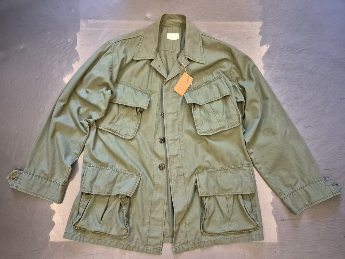 60s u.s army 립스탑 정글 퍼티그 자켓 상품이미지1