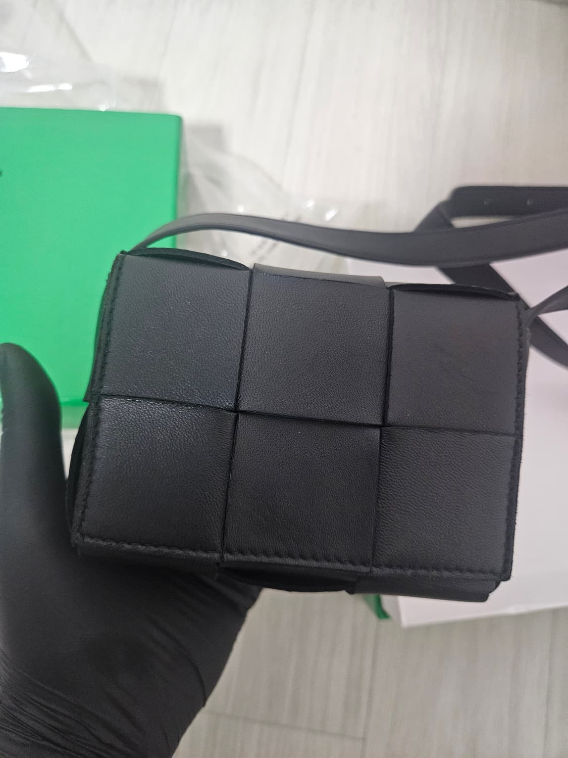 보테가베네타 미니 카세트백 상품이미지6