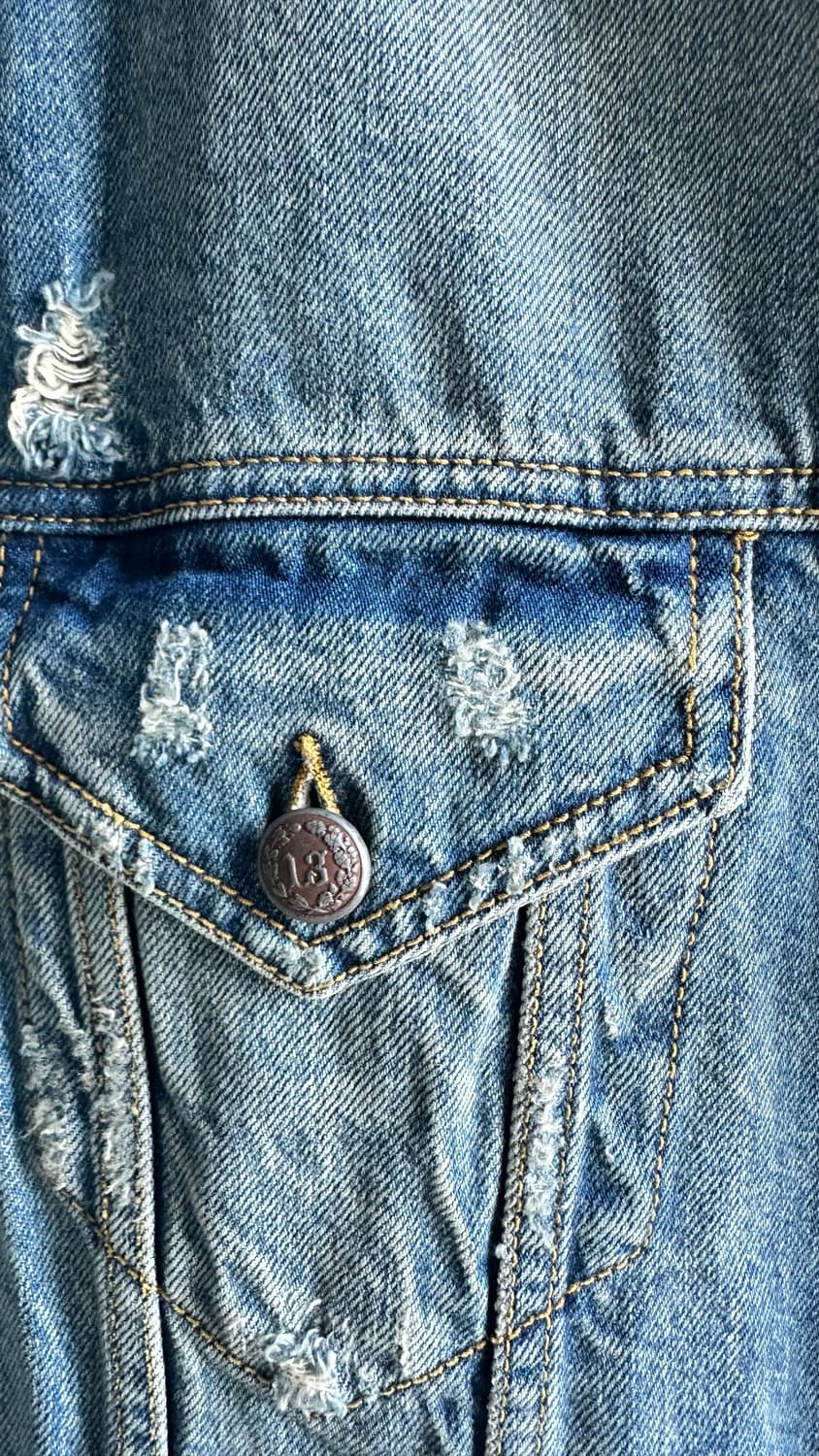 R13 알써티 데님 자켓 아우터 상품이미지2