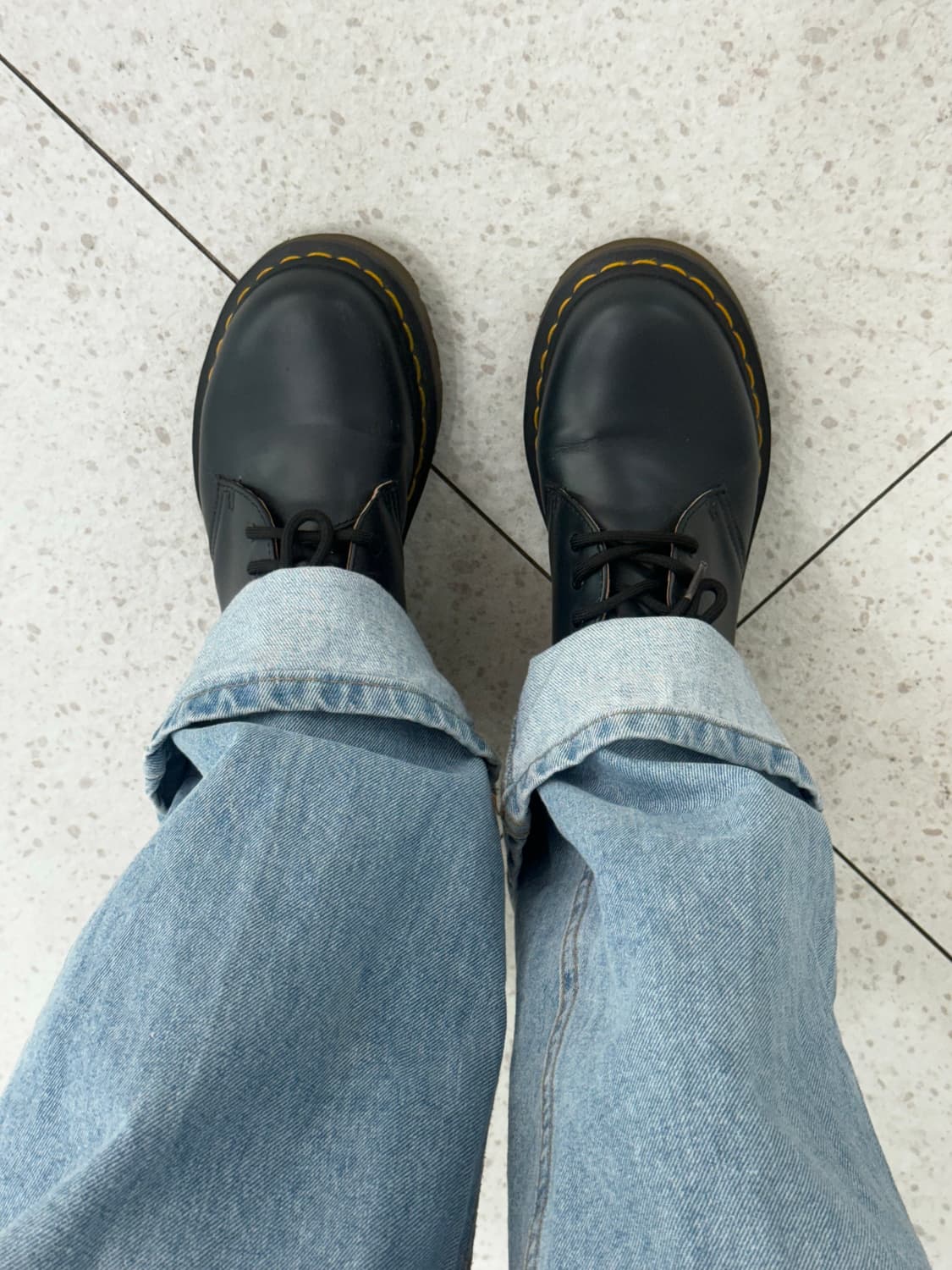 닥터마틴 1461 네이비 uk3 220 상품이미지2