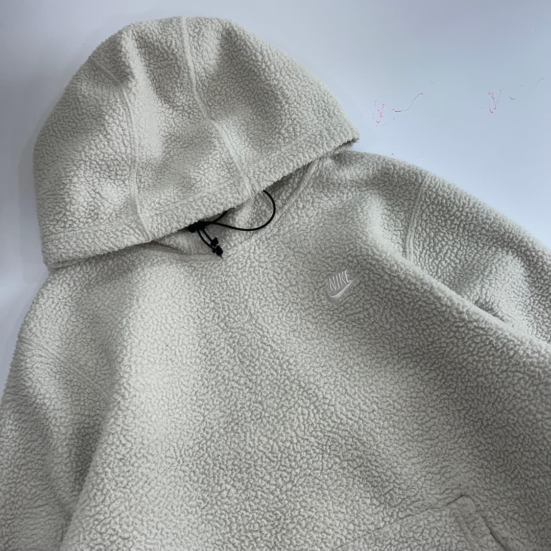 Nike 나이키 백 빅스우시 아이보리 후리스 상품이미지4