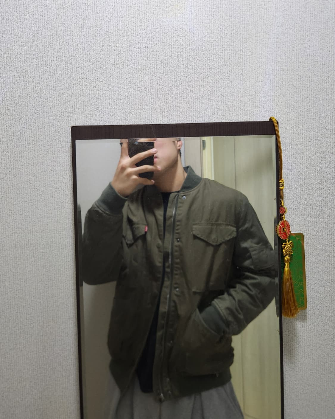 리바이스 코튼 항공 점퍼 자켓 M 상품이미지6