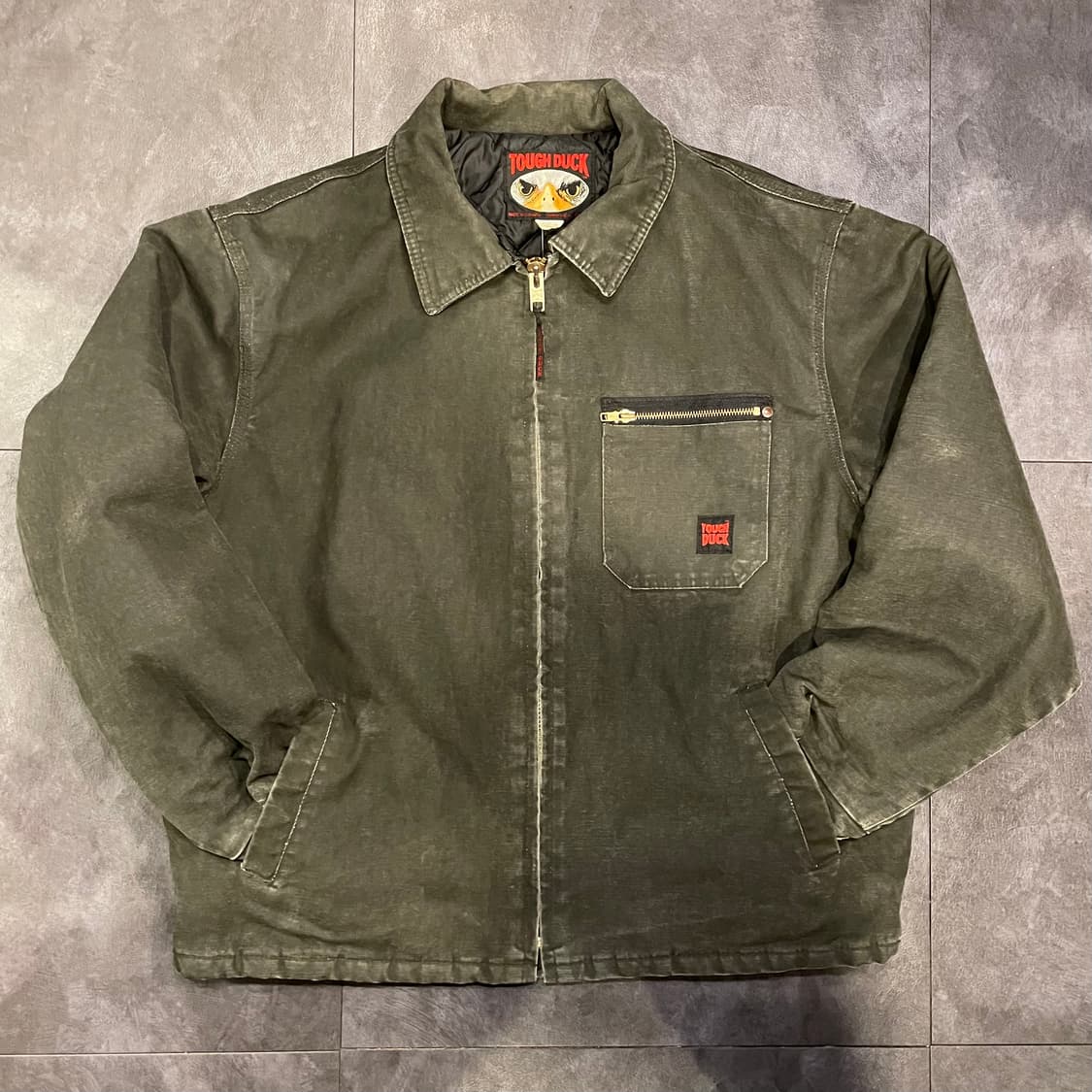 [IM] VTG 카키 워싱 카라 워크자켓 상품이미지6