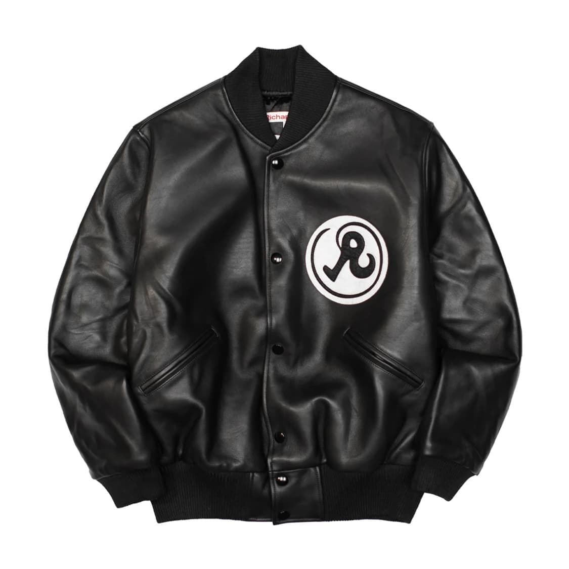 리차드슨x호텔 올림피아 레더  바시티 L 상품이미지1