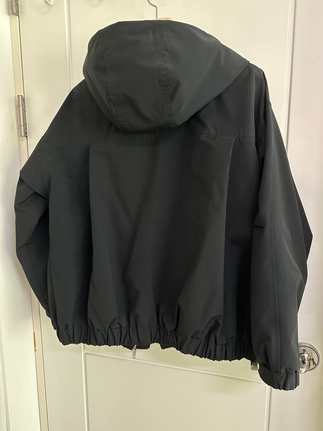 (m) 티앤지티 tngt 후드 쉘파카 블랙 상품이미지3