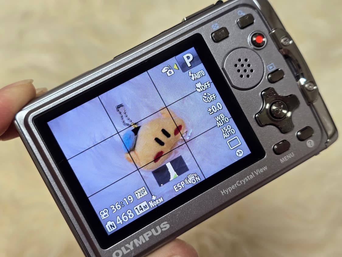 올림푸스 뮤 터프 6020 방수카메라 풀박스 미품 상품이미지8