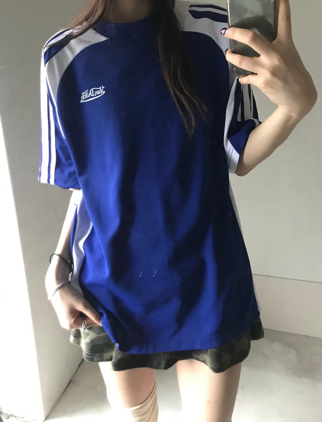 본더치 블루 스포티 반팔티셔츠 상품이미지5