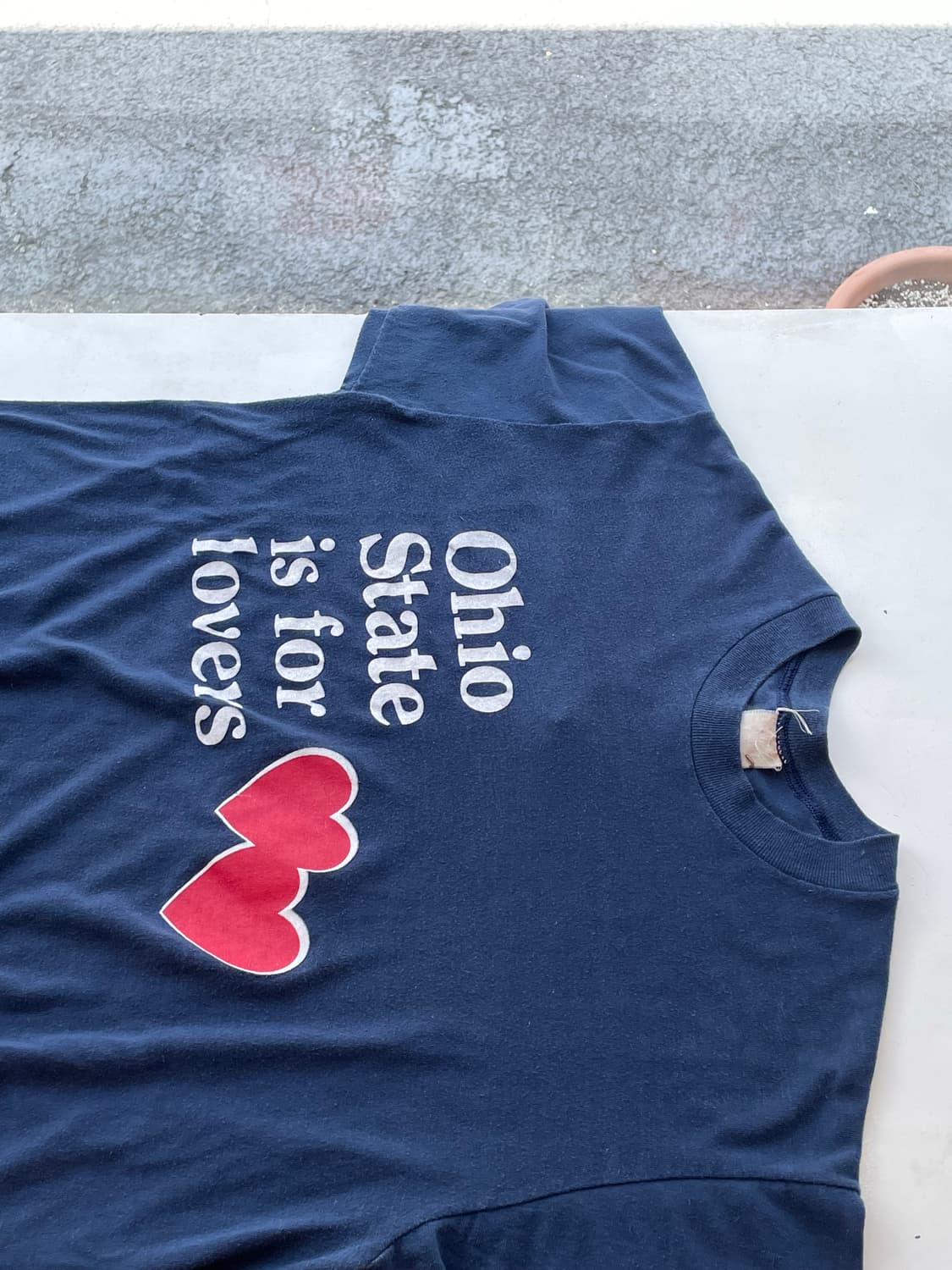 80s USA “Ohio is for Lovers❤️” T-shirts  상품이미지6