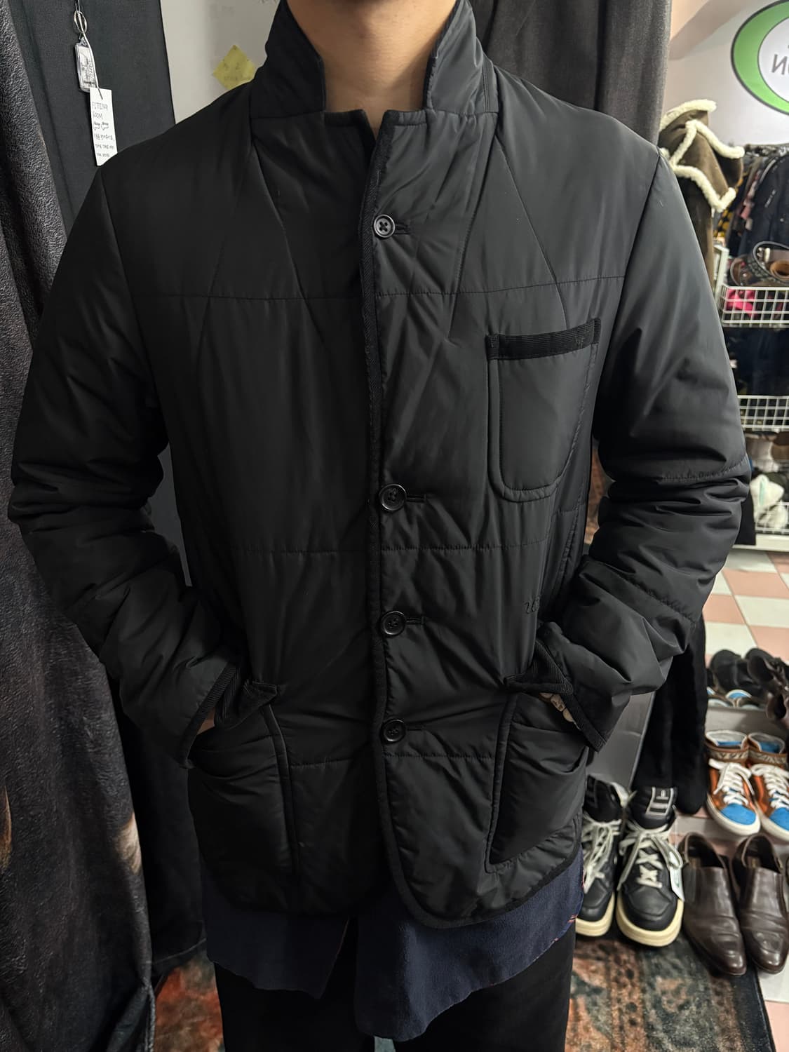 TTF✳️2012 언더커버 UU 패딩블레이져 상품이미지2