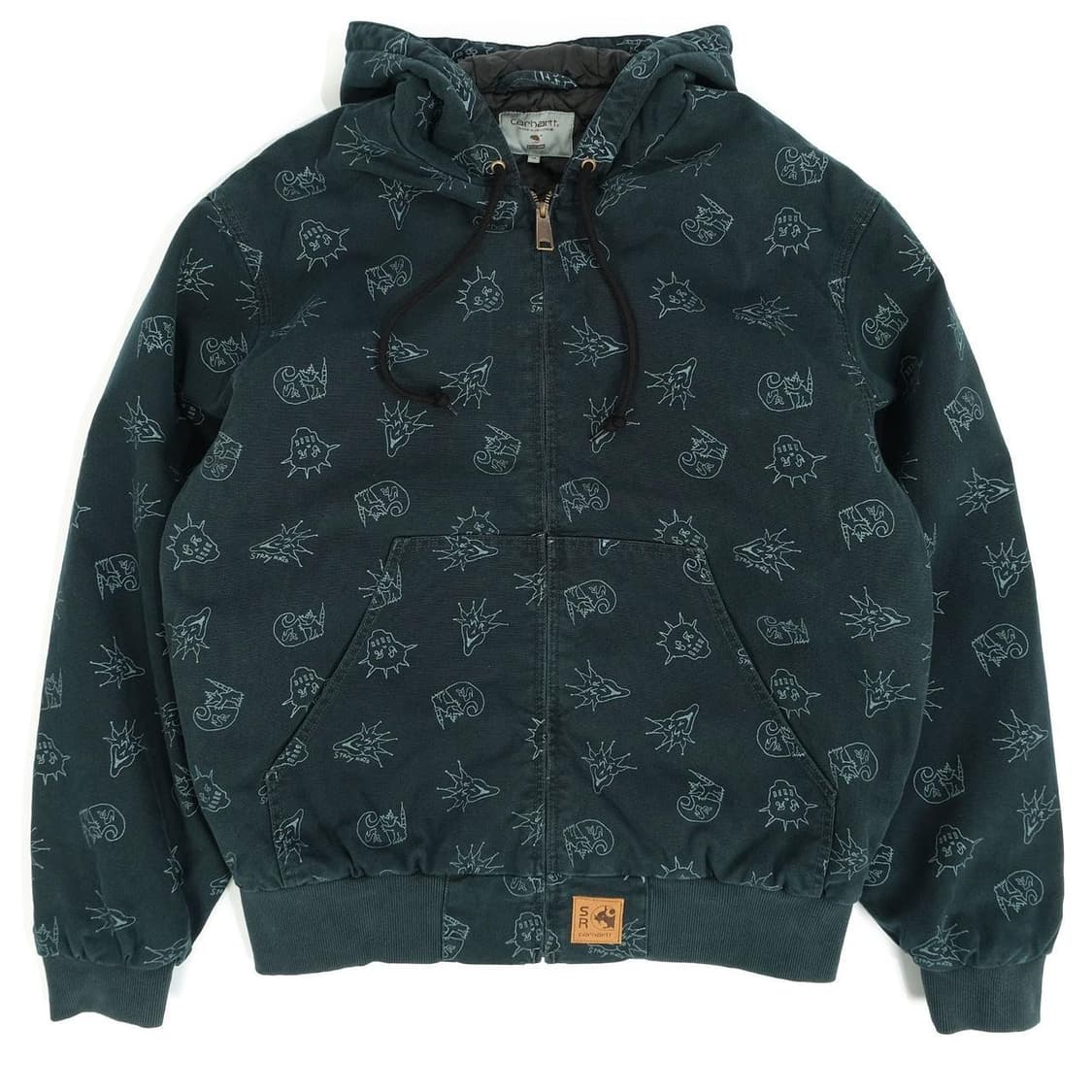 칼하트X스트레이랫츠 후드집업 상품이미지1