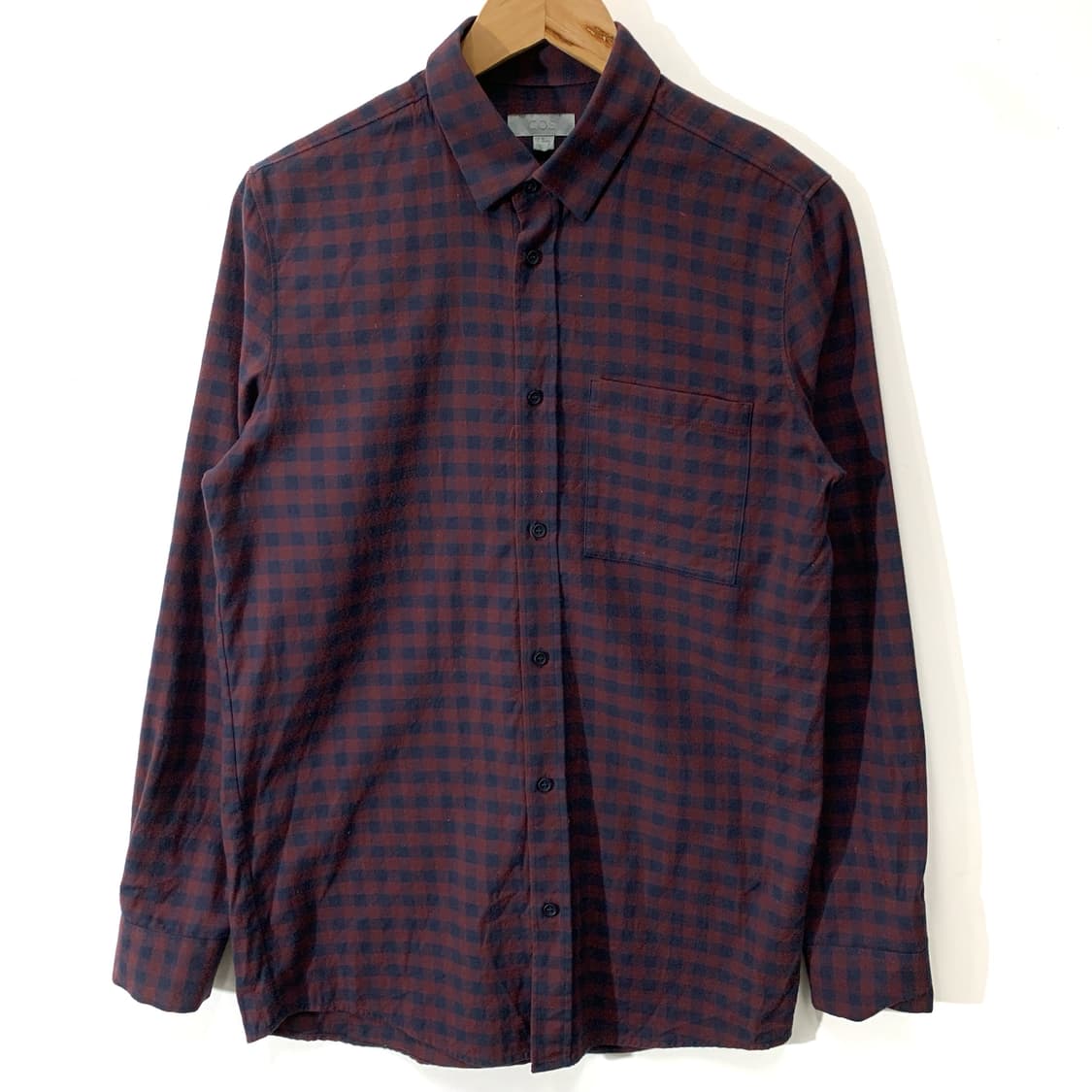 코스 체크 셔츠 남방 상품이미지1