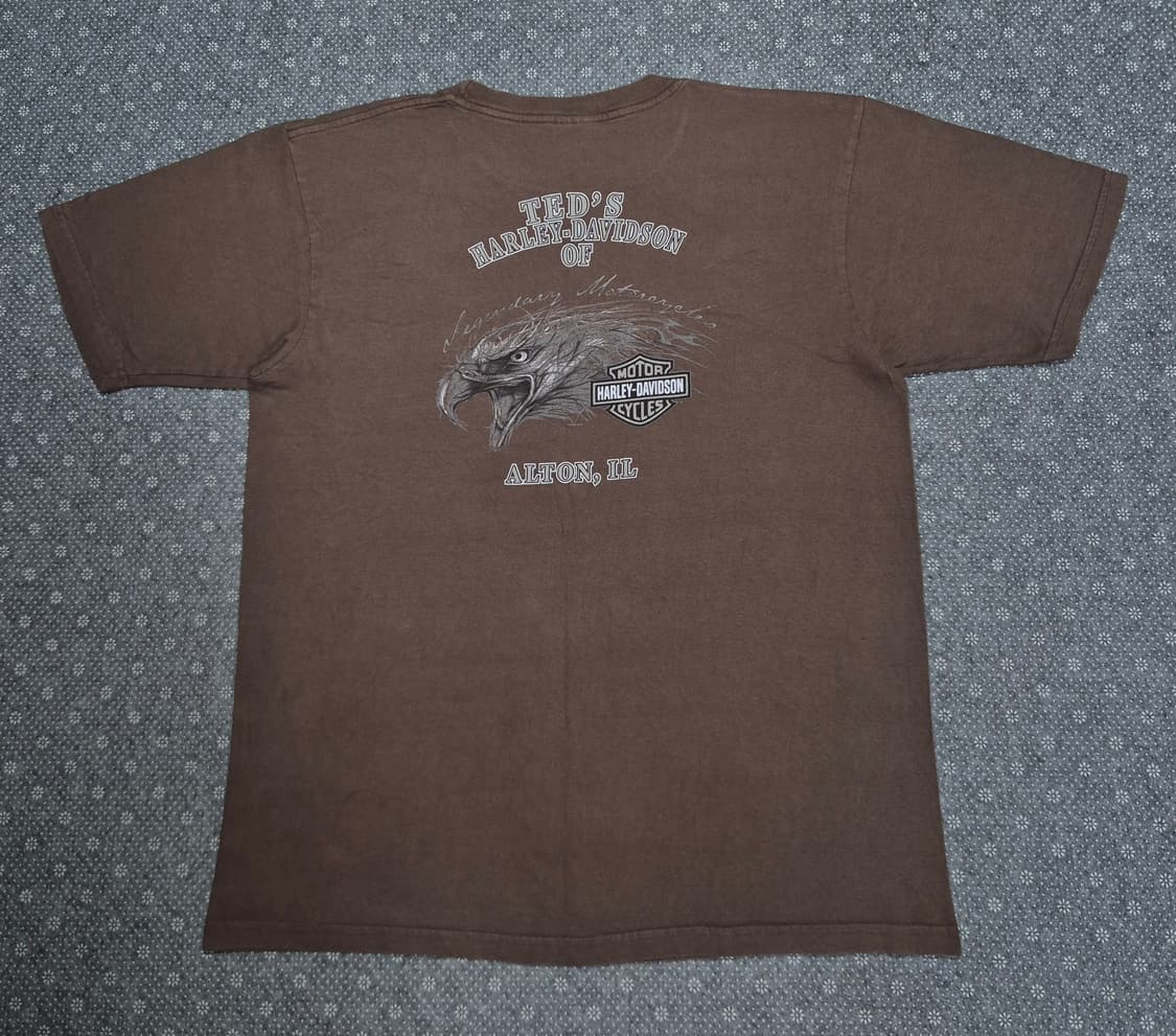 [XL]00s US made 할리데이비슨 테드 딜러샵-A113 상품이미지3