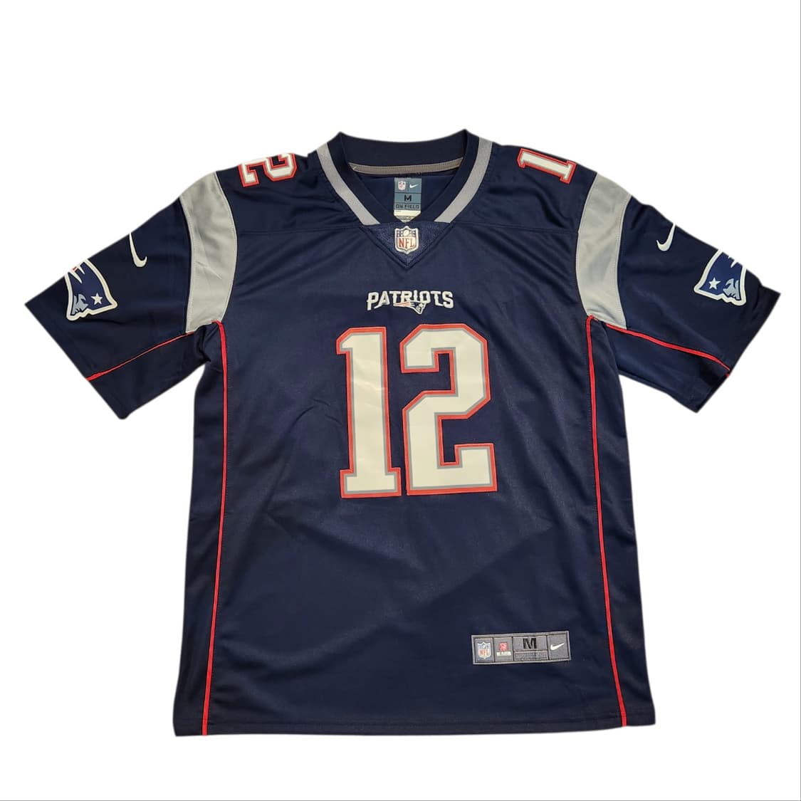 나이키 NFL 패트리어츠 12번 유니폼 (M) 상품이미지1