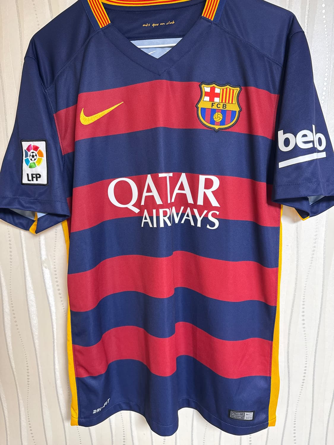15-16 바르셀로나 홈 유니폼 네이마르 나이키 정품 상품이미지1