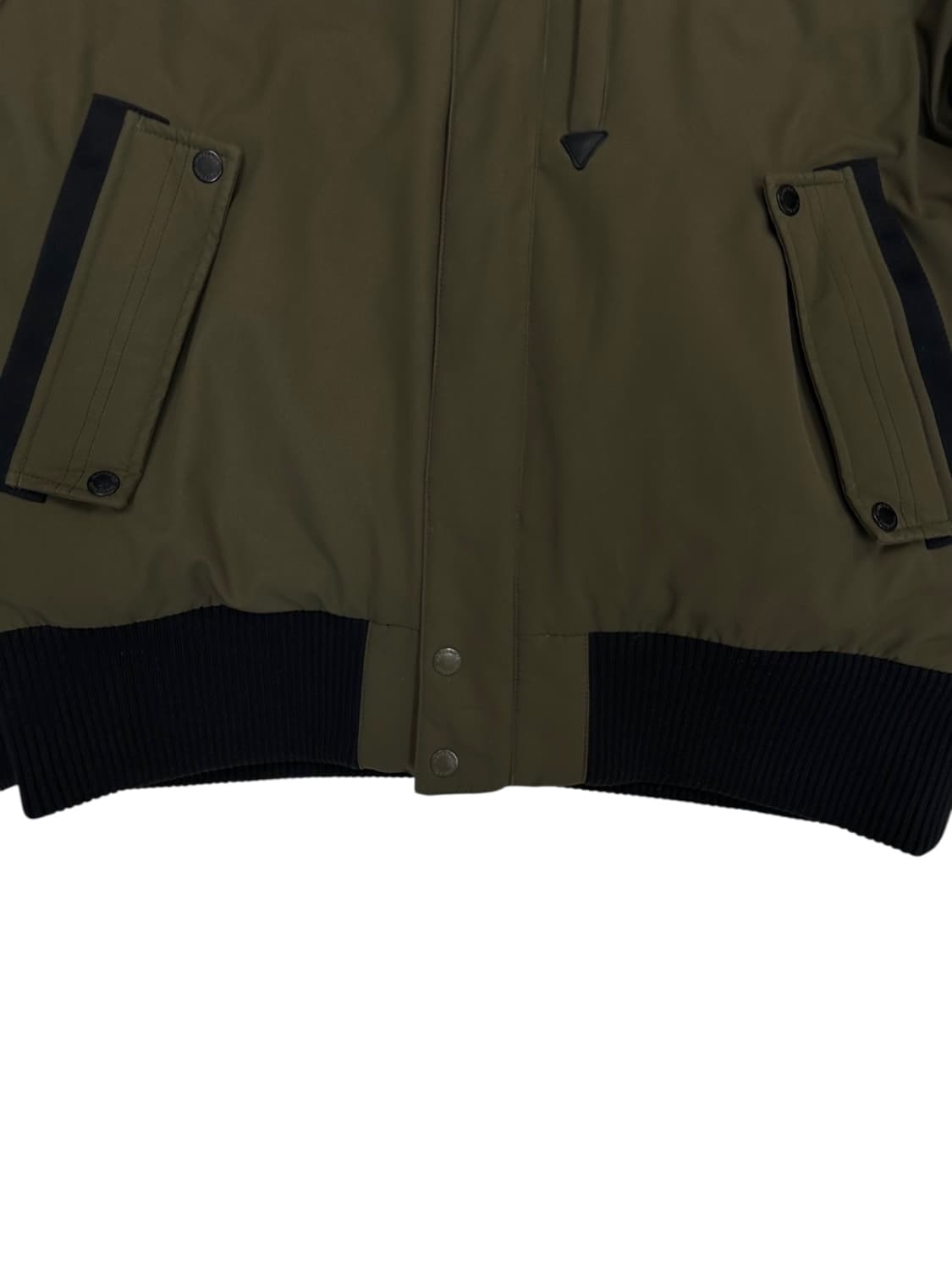 몽벨 덕다운 패딩 카키 (L) 상품이미지6