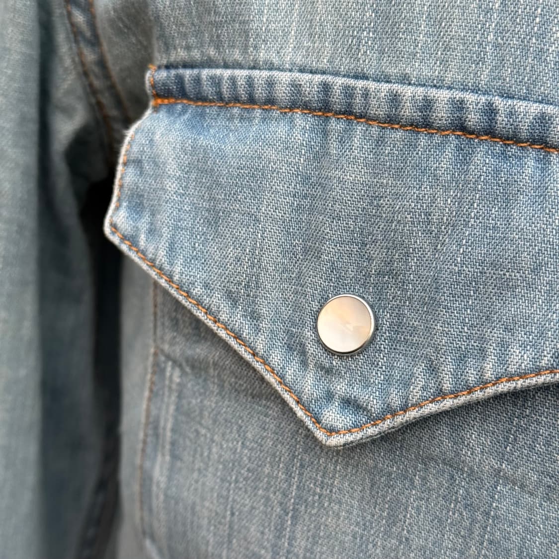 Lee 데님 웨스턴 셔츠 M 상품이미지10