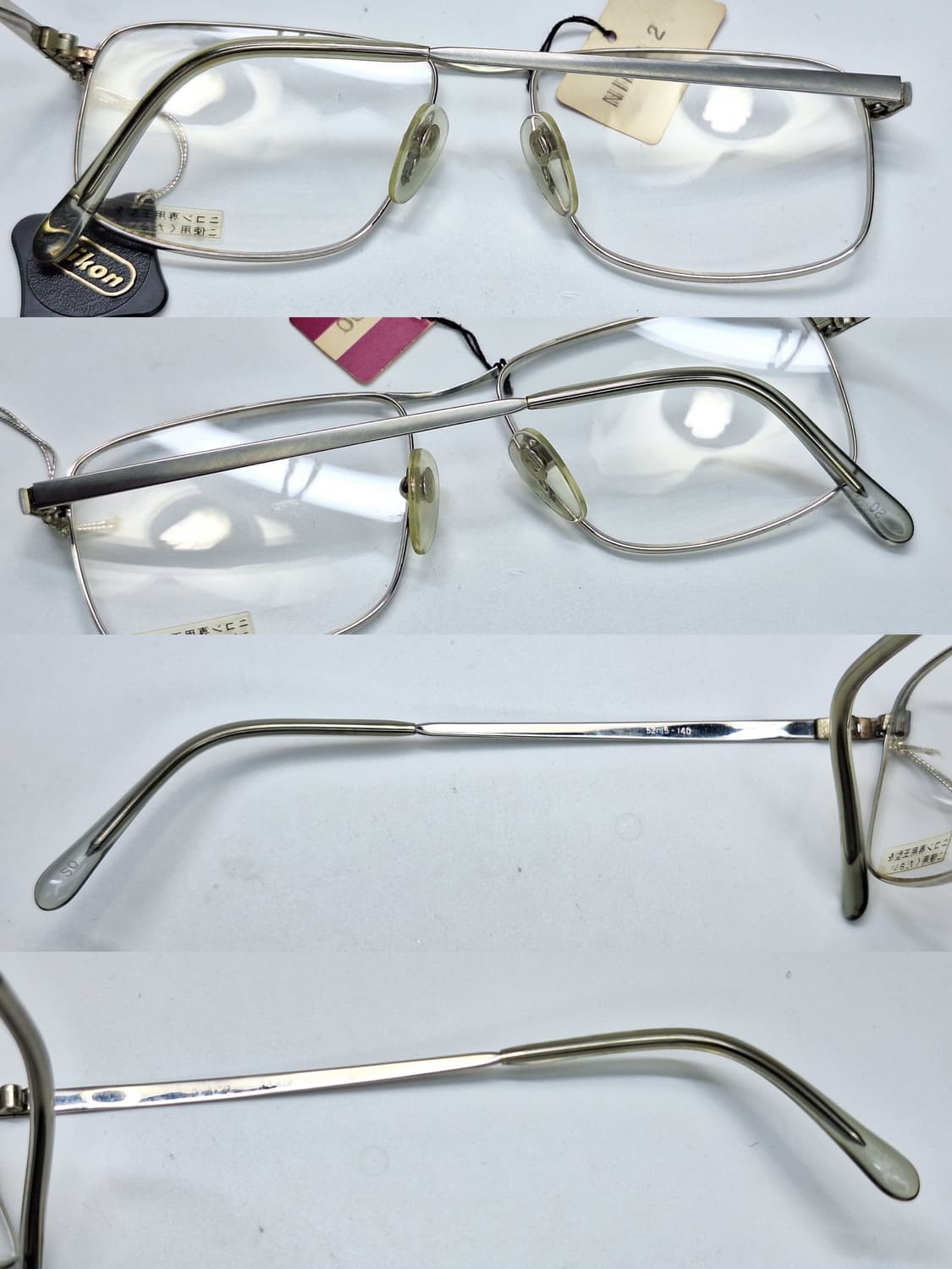 80s 일본제 빈티지 데드스톡 미사용/니콘 FB911 안경테 52mm  상품이미지3