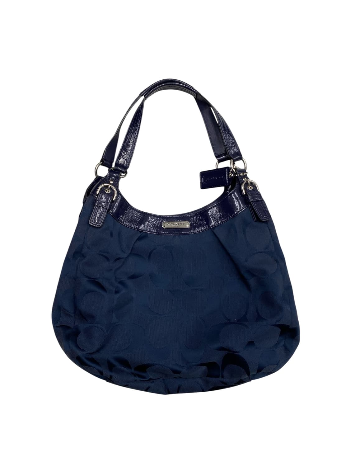 코치 y2k 네이비 보부상 숄더백 상품이미지1