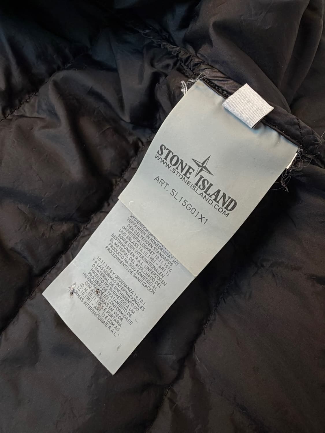 스톤 아일랜드 내피 다운 베스트  상품이미지8