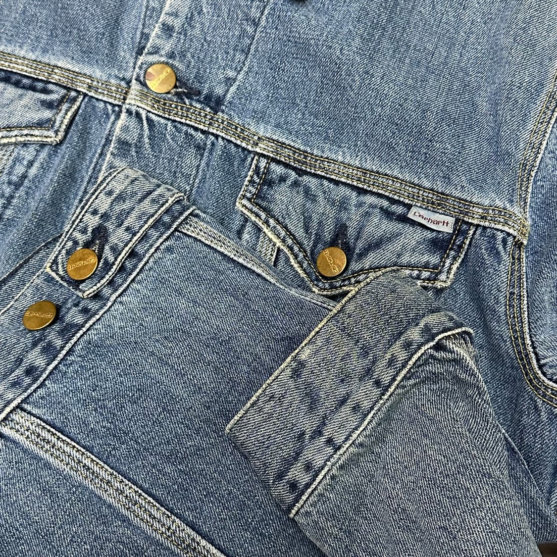 칼하트 빈티지 청자켓 S 상품이미지6