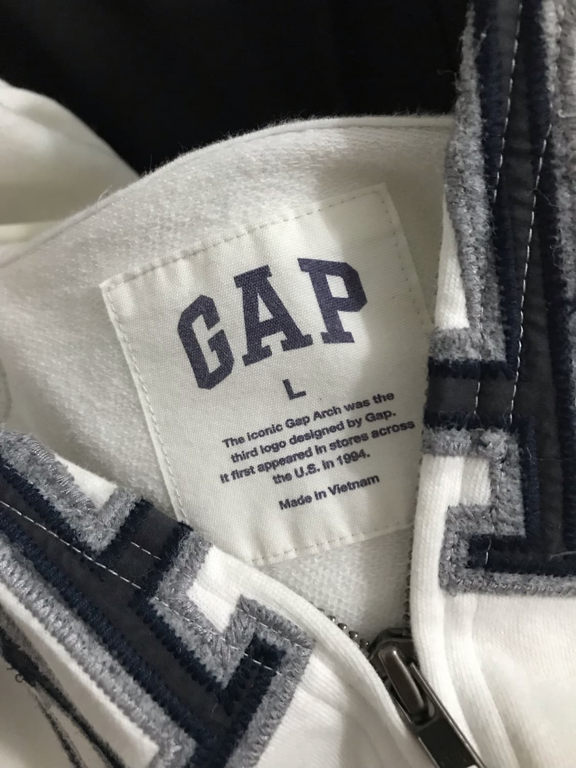 gap 갭 화이트 후드집업 상품이미지7