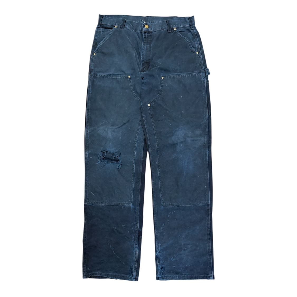 빈티지 칼하트 b01 더블니 블랙 distressed USA 상품이미지1