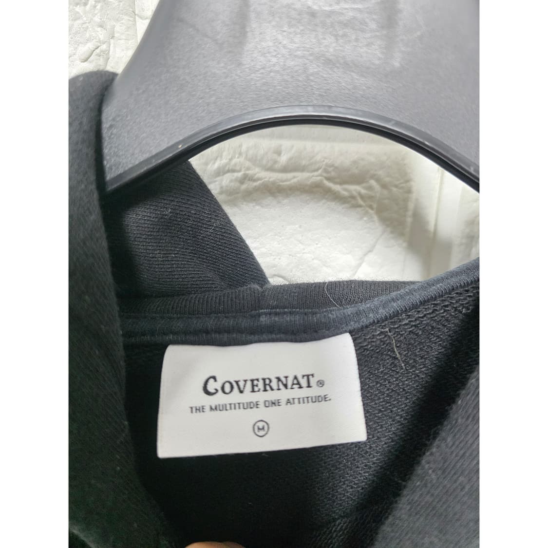 택포_ 커버낫 블랙 후드집업 L 상품이미지2