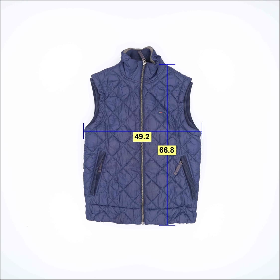 S 타미힐피거 여성 퀄팅 패딩조끼 0303H1 상품이미지8