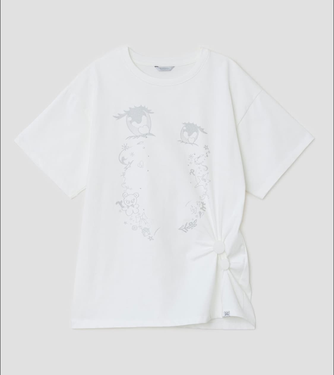 타입서비스 반팔티 cry eyes half sleeve top 상품이미지1