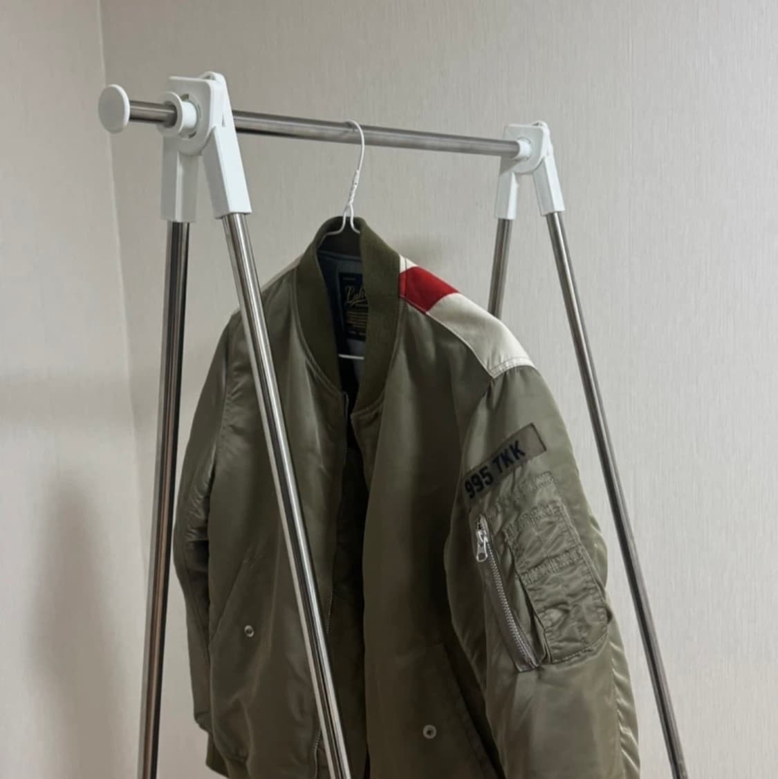 빈티지 카키 ma-1 자켓 상품이미지3