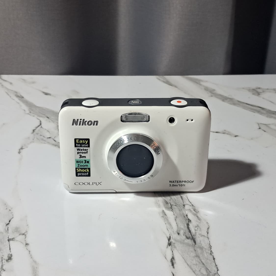 하자품) 쿨픽스 Coolpix S30 빈티지 방수 카메라 상품이미지1