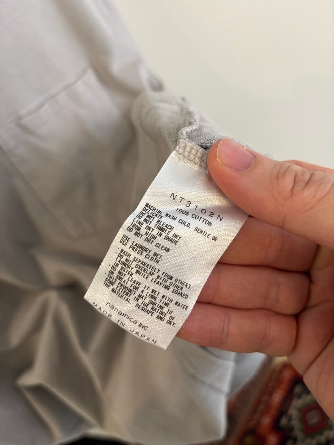 노스페이스 퍼플라벨 긴팔키셔츠 그레이톤 상품이미지5