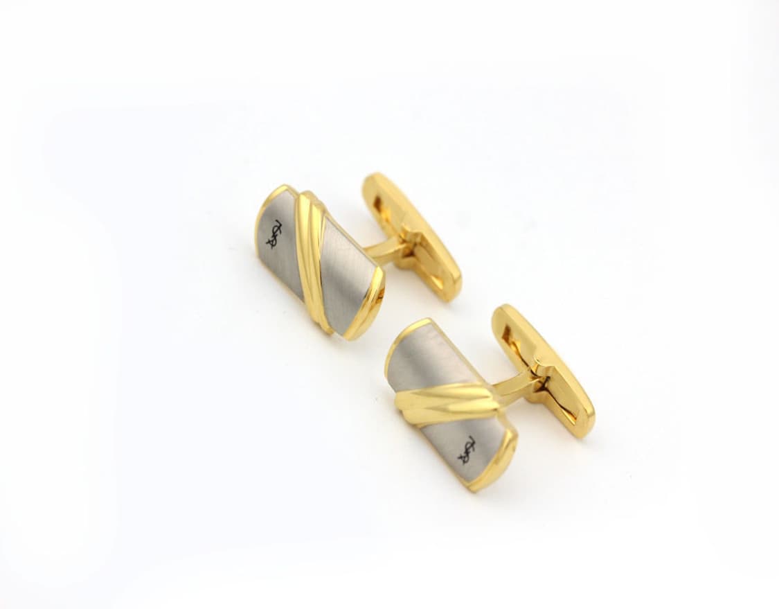 입생로랑 A등급 5.1cm 남자 명품 넥타이핀 커프스 세트 상품이미지5