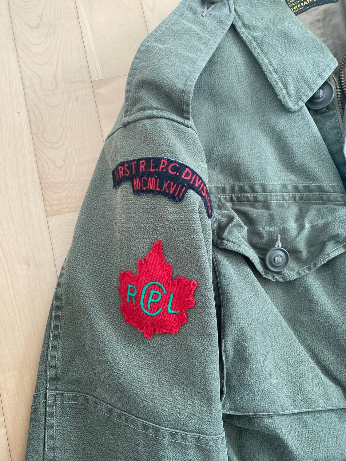 Polo 캐나다군 야상 팝니다 상품이미지2