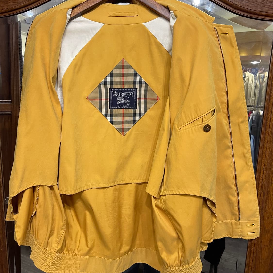 80's~90's 버버리 USA 해링턴 자켓 상품이미지7