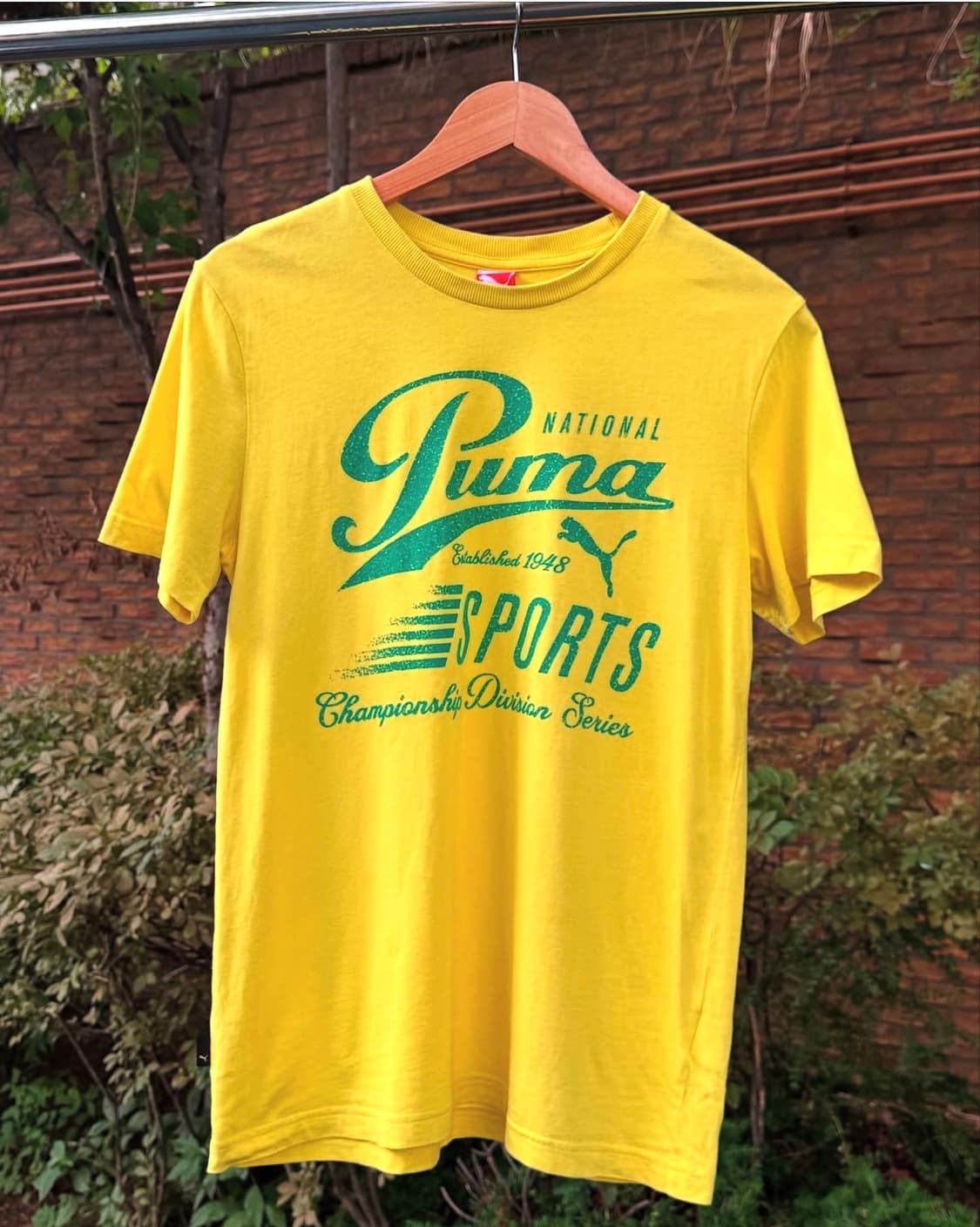 퓨마 스포츠 레터링 반팔  상품이미지1