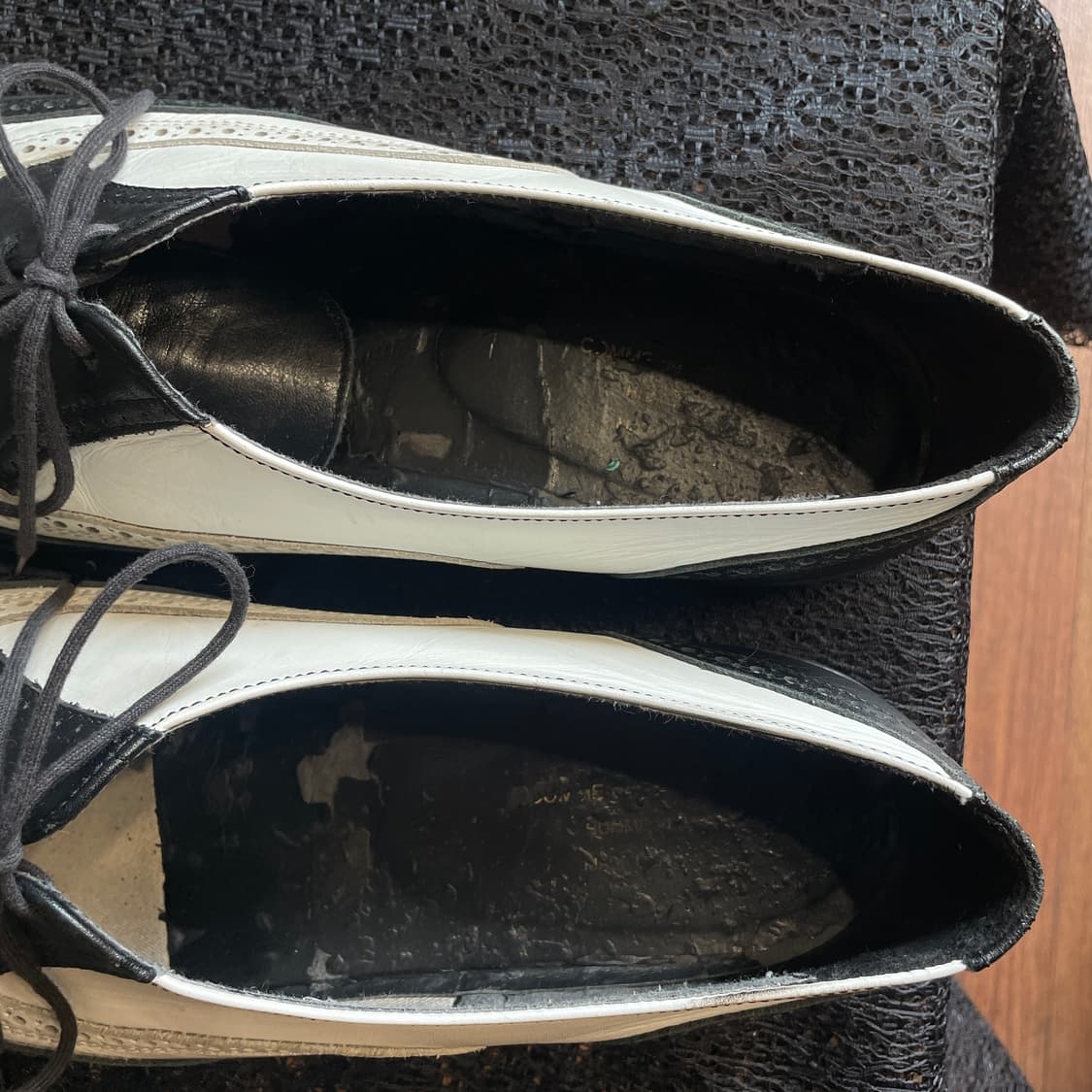 꼼데가르송 옴므 플러스 스펙테이터 윙팁 슈즈 상품이미지9